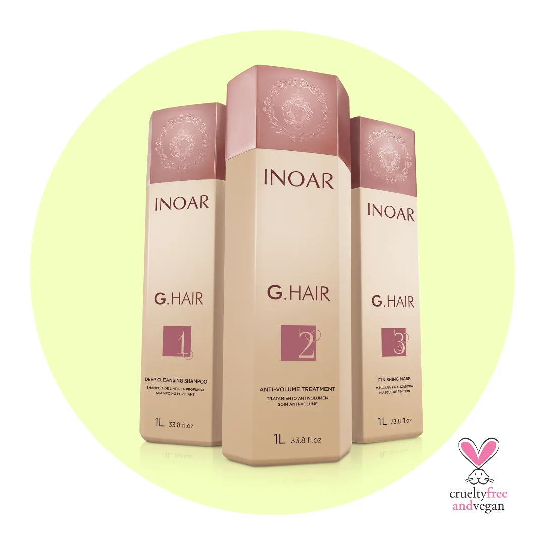 Inoar G-Hair Keratin Smoothing System 1 Liter Kit