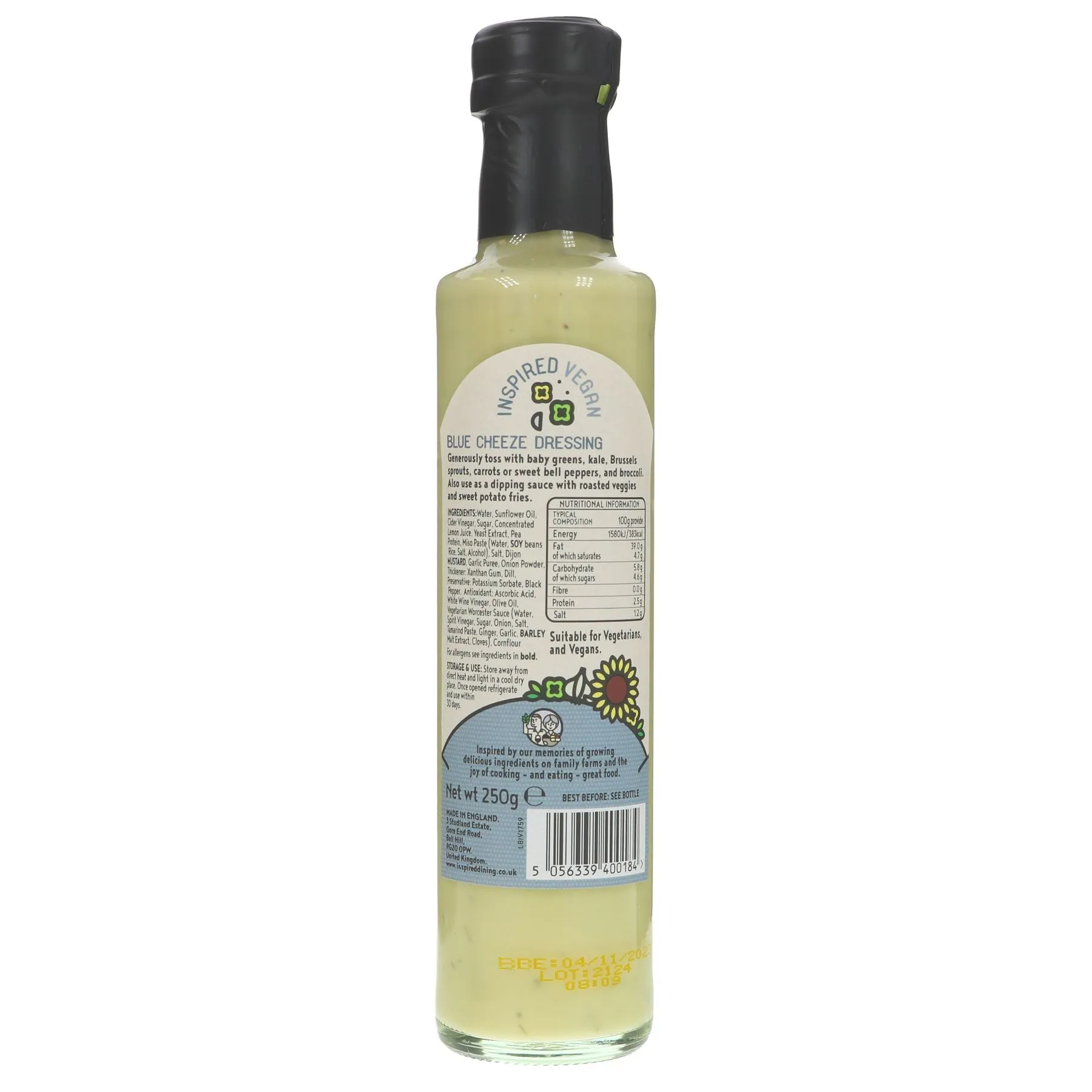 Inspired Vegan | Blue Cheeze Dressing | 250g