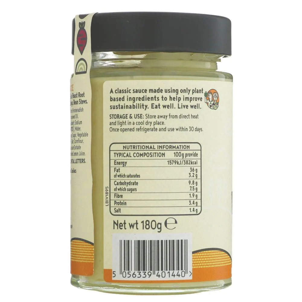 Inspired Vegan | Vegan Horseradish Sauce | 180G