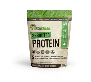 Iron Vegan Sprouted Protein - Natural Chocolate 1 kg