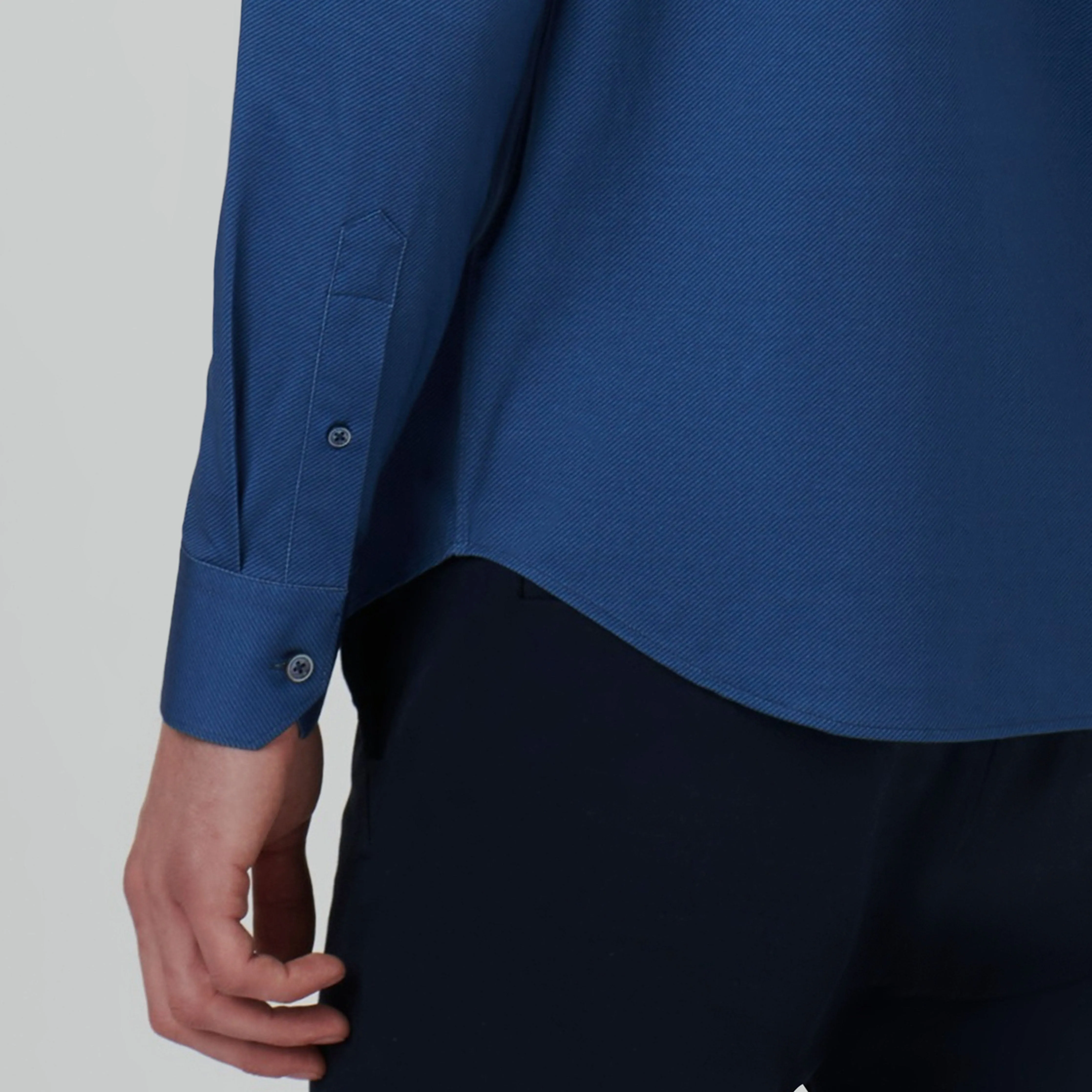 James Diagonal Stripe OoohCotton Shirt