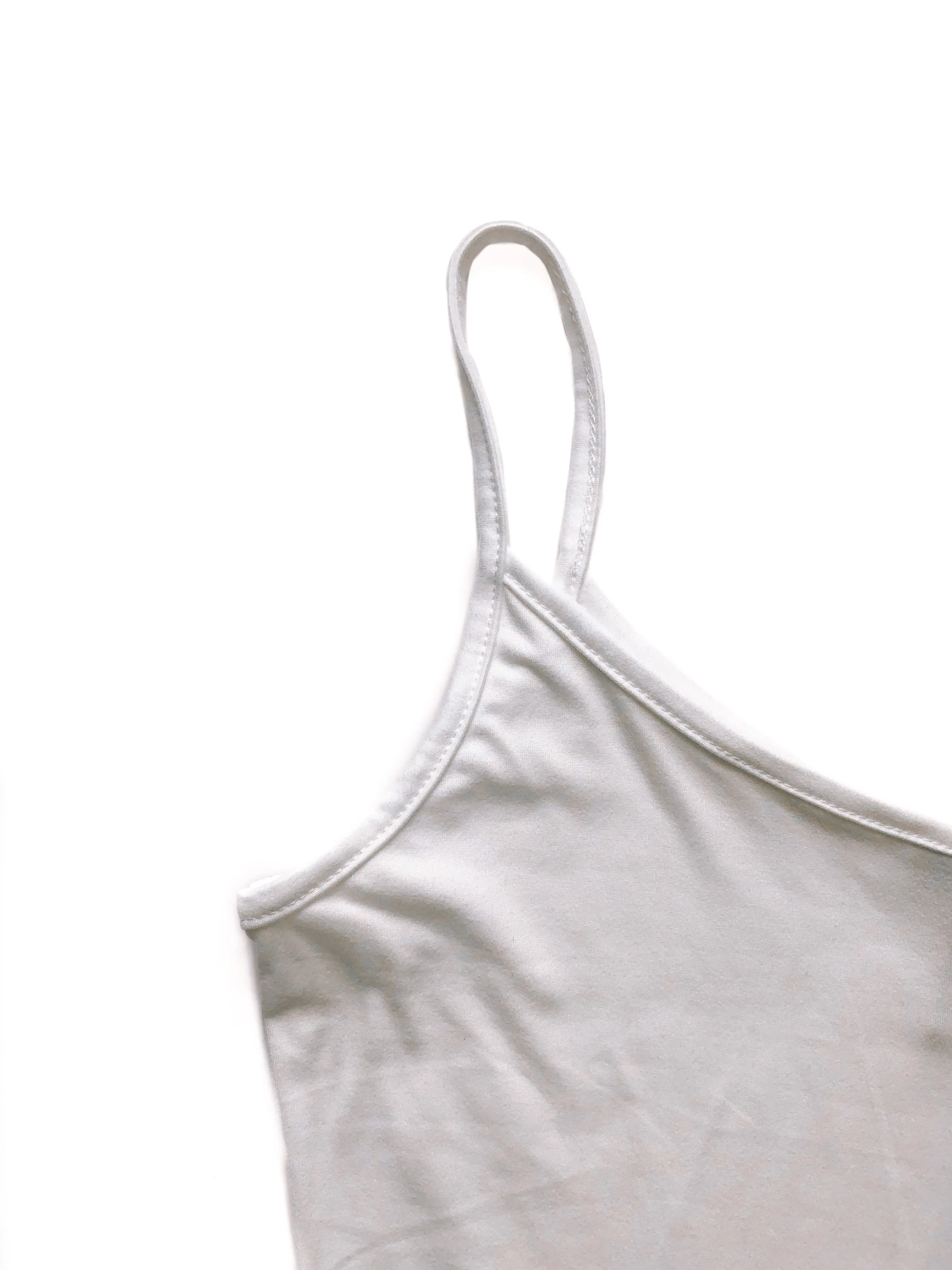 June One-Shoulder Bodysuit - White