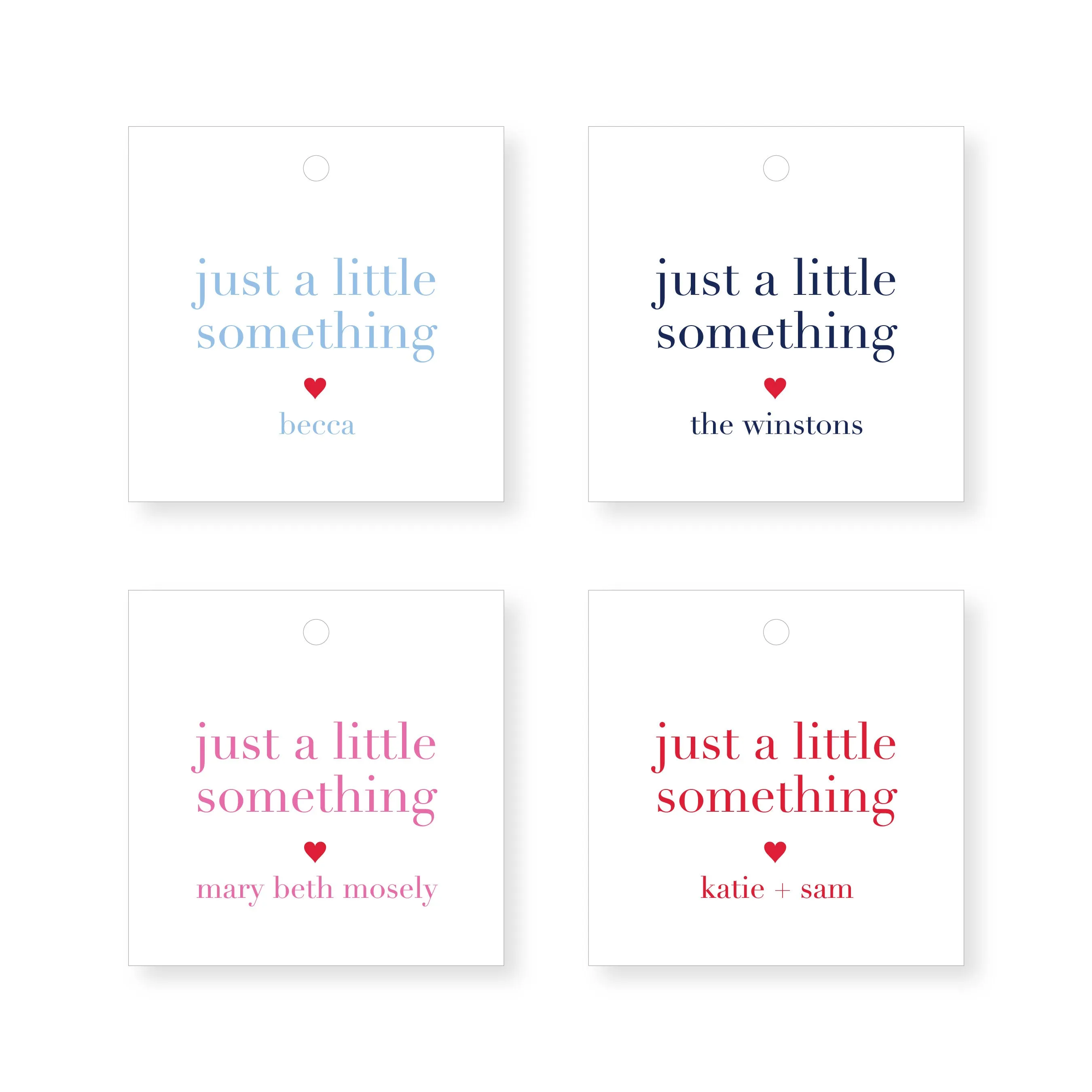 Just a Little Something Gift Tag