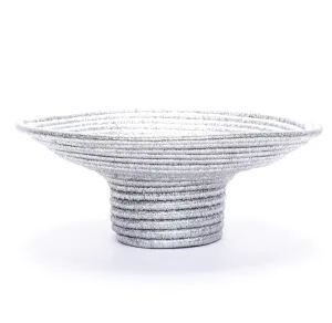 Kazi Silver Pedestal Bowl