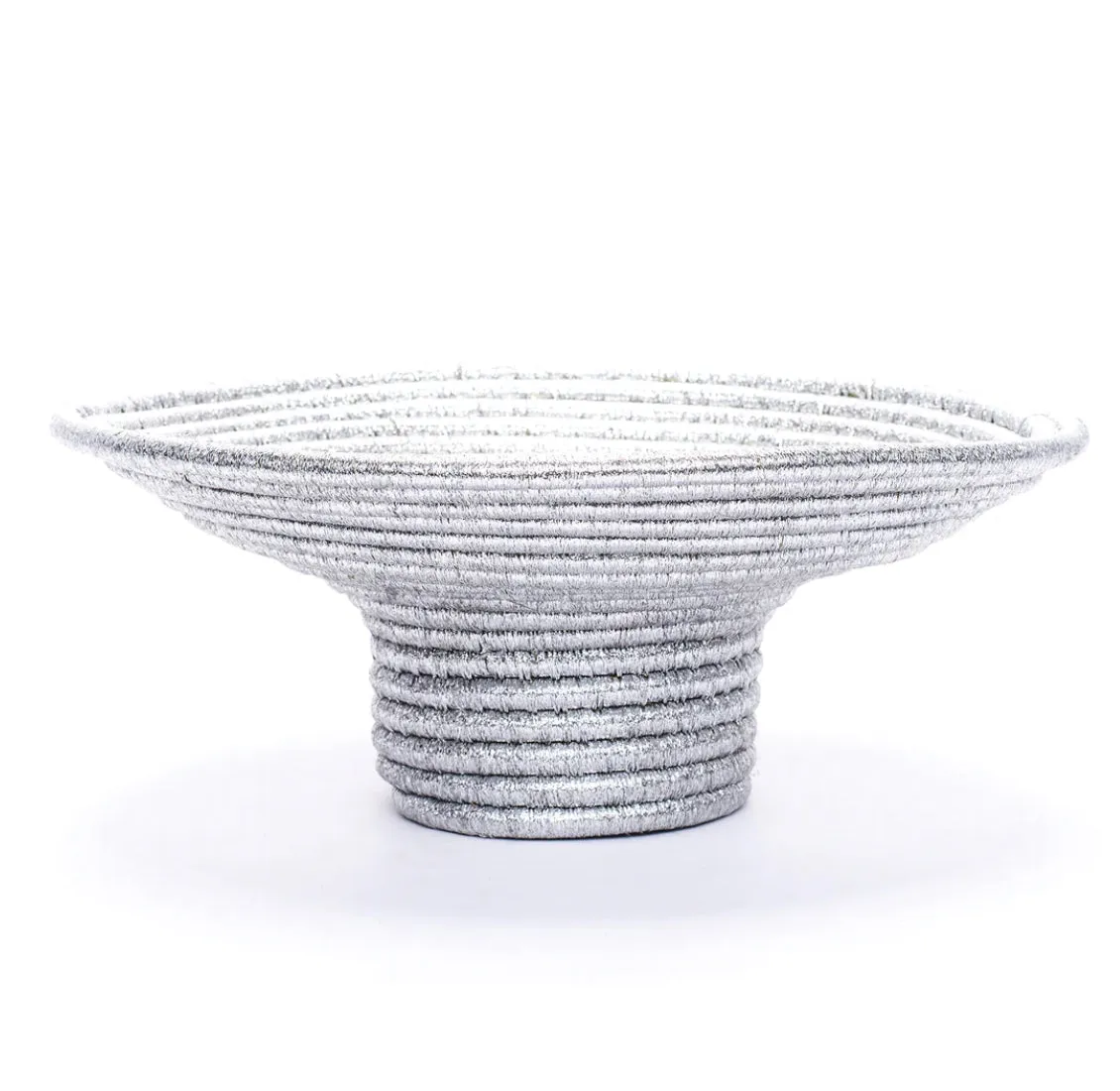 Kazi Silver Pedestal Bowl