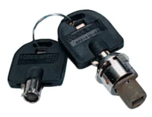 Kennedy Tubular Key High Security Lock Sets, Steel, No Cam, Used with Roller Cabinets, 80403