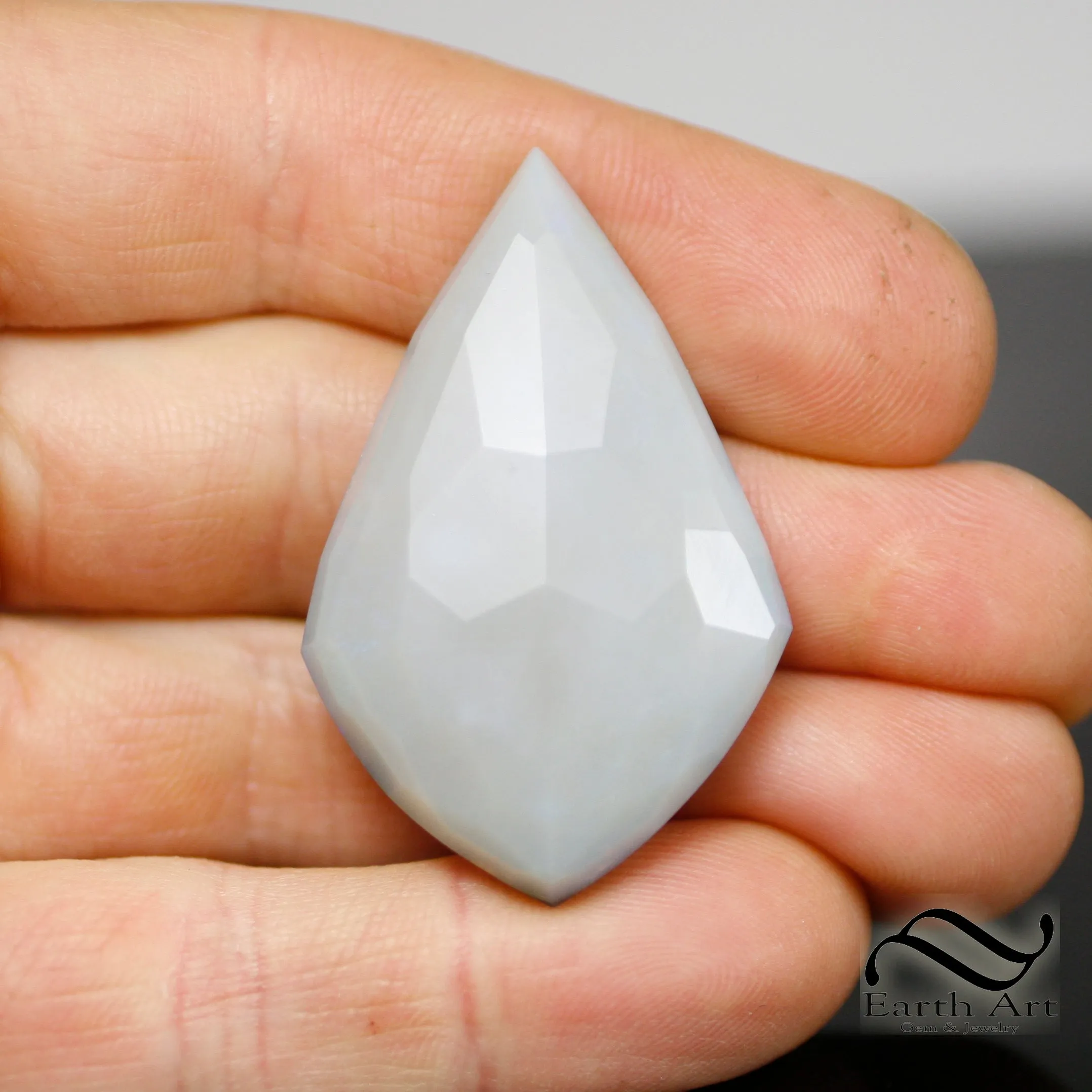 Kite Cut faceted Australian Opal Doublet 79 carats