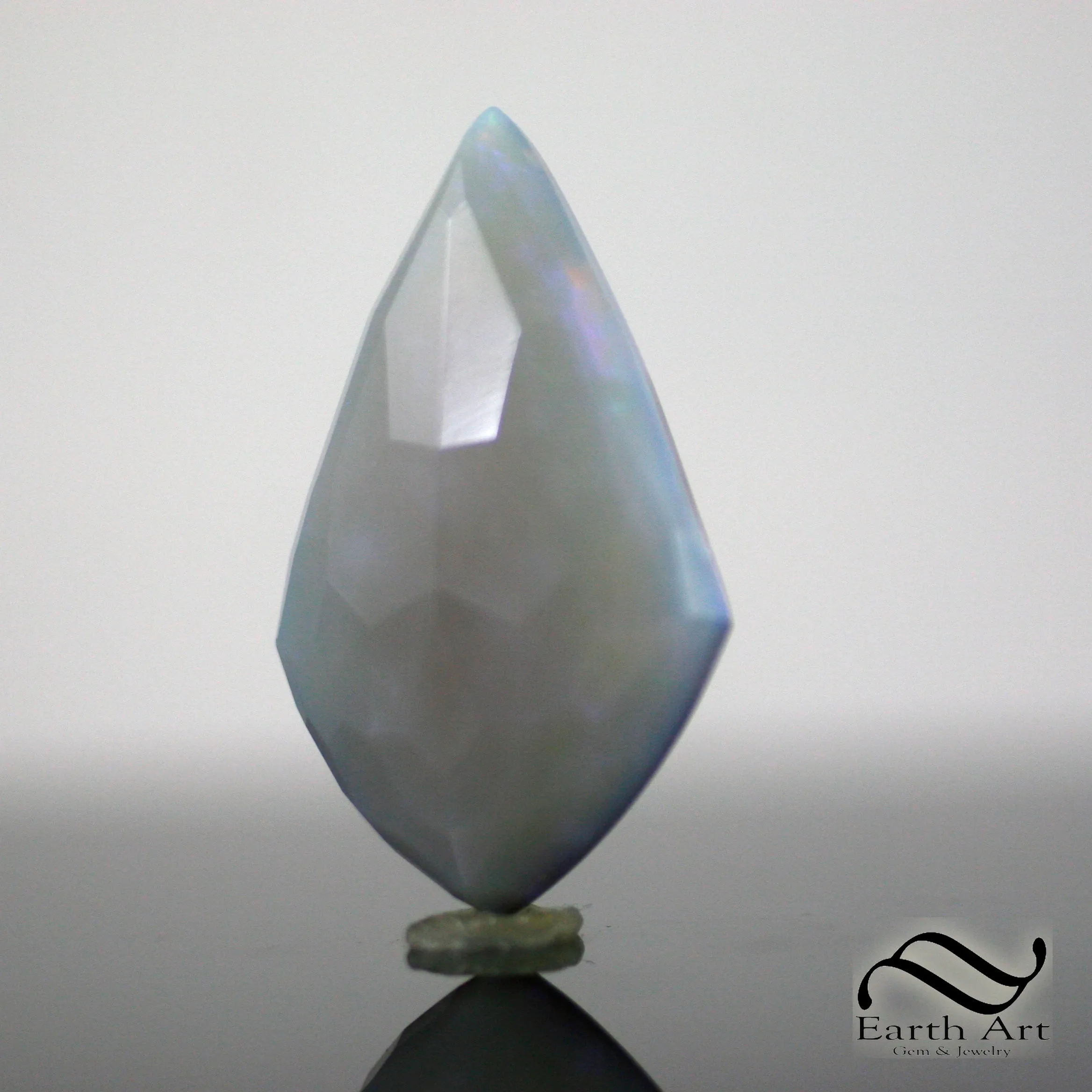 Kite Cut faceted Australian Opal Doublet 79 carats