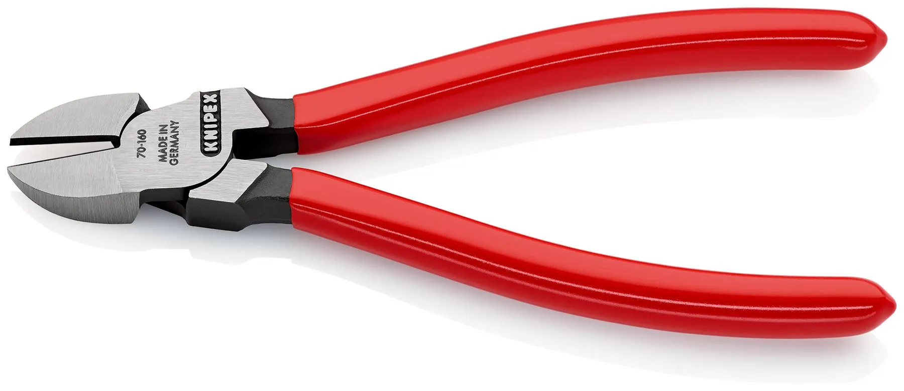 KNIPEX Diagonal Cutting Pliers Side Cutters 160mm Plastic Coated 70 01 160 SB