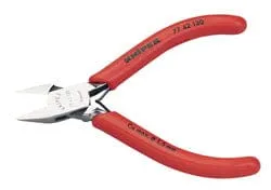 Knipex Knipex 77 42 130 Full Flush Electronics Diagonal Cutting Nipper, 130Mm Dr-27729
