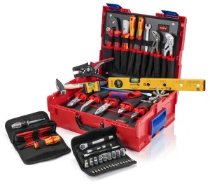 KNIPEX L-BOXX Electric Tool Set Electricians Kit 63 Pieces 00 21 19 LB E