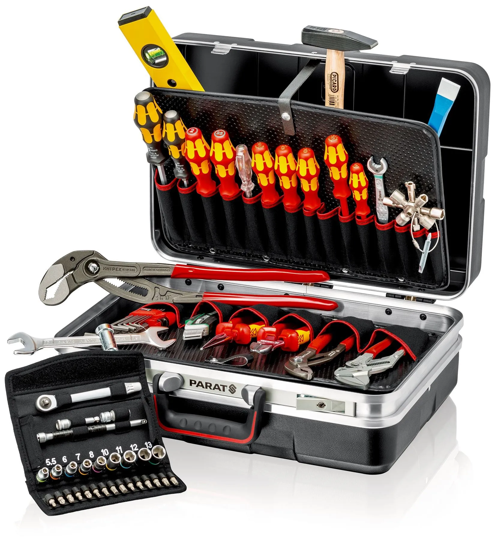 KNIPEX Tool Case Vision27 Plumbing 52 Pieces Plumbers Tool Kit 00 21 21 HK S