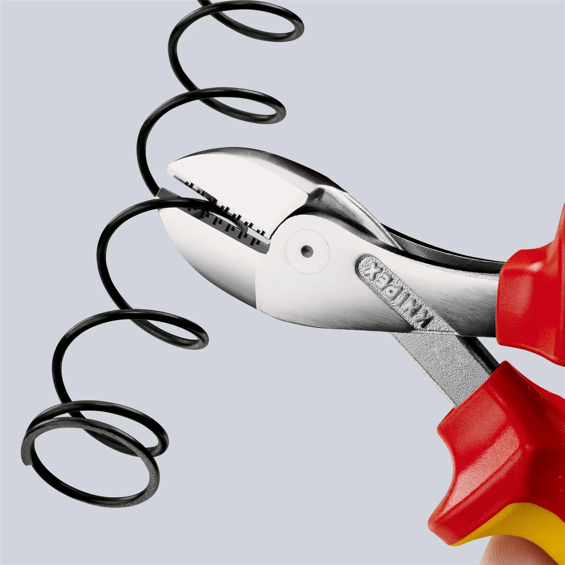 KNIPEX X-Cut Diagonal Cutting Pliers Side Cutters High Leverage 160mm VDE Multi Component Grips 73 06 160 SB