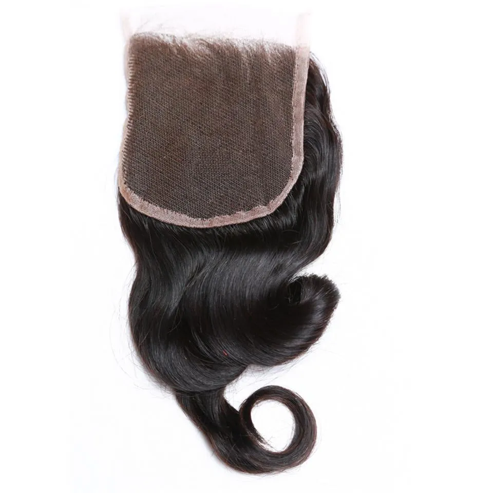 LACE CLOSURE - LOOSE WAVE - BRAZILIAN