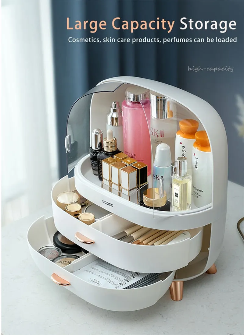 Large Makeup Organizer with Drawers I SPAFAIR