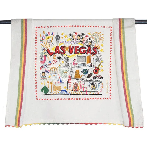 Las Vegas Dish Towel