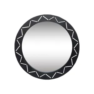 Laser Cut Mirror - Black