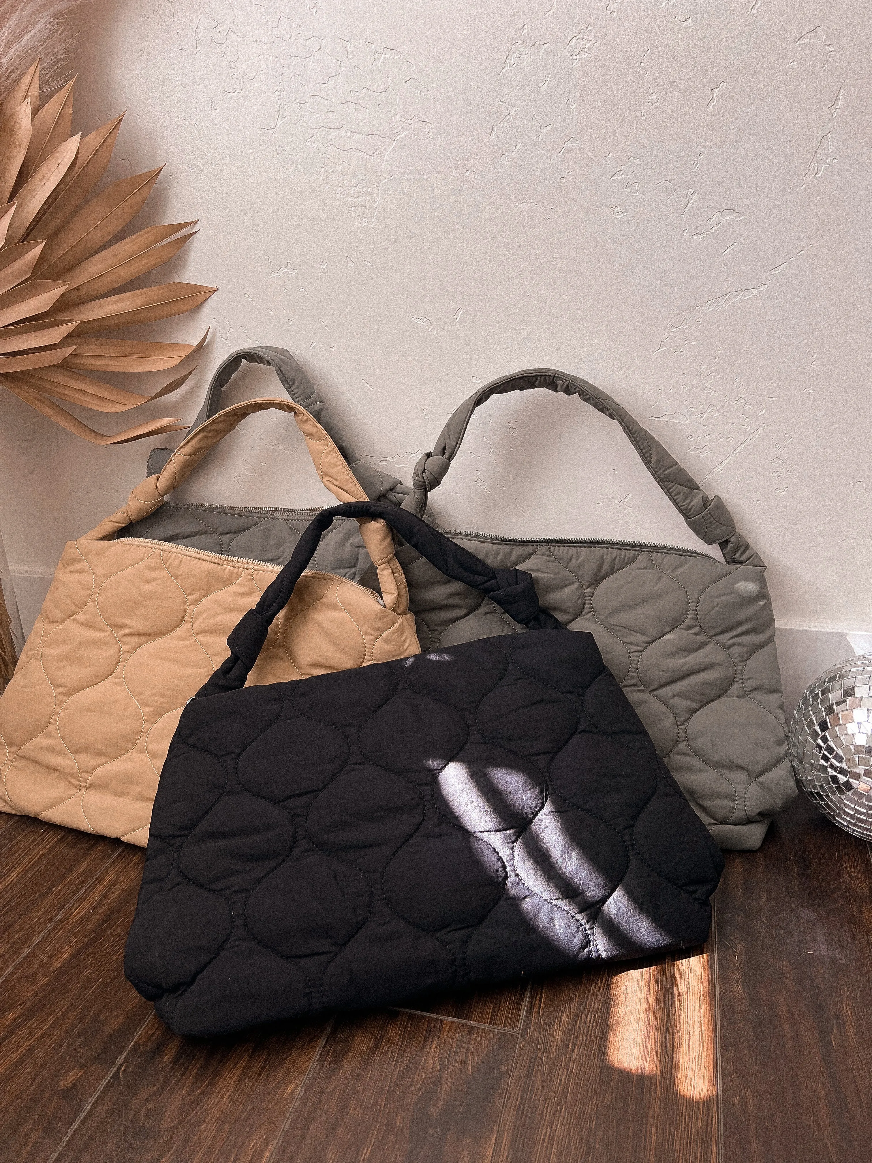Leah Puffer Bag *4 COLORS*