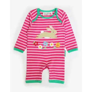 Leaping Bunny Applique One Piece Suit - 1 Left Size 0-3 months