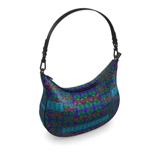 Leather Curve Hobo Bag (Chain Collection) RJSTH@Fabric#11 RJSTHs2021 RJS