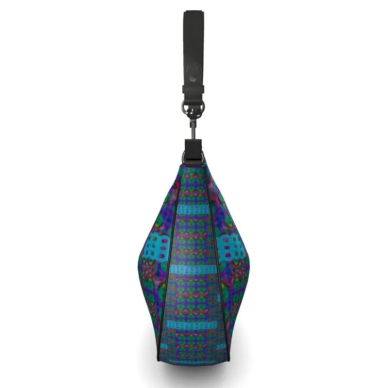 Leather Curve Hobo Bag (Chain Collection) RJSTH@Fabric#11 RJSTHs2021 RJS
