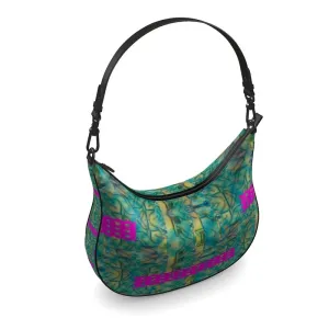 Leather Curve Hobo Bag (Chain Collection) RJSTH@Fabric#9 RJSTHs2021 RJS