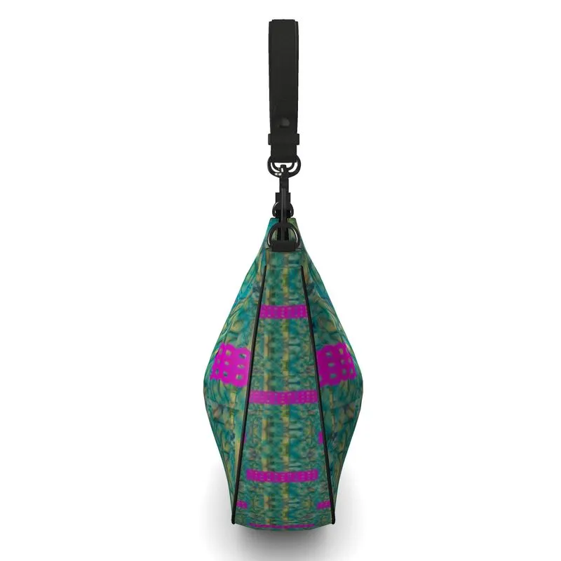 Leather Curve Hobo Bag (Chain Collection) RJSTH@Fabric#9 RJSTHs2021 RJS