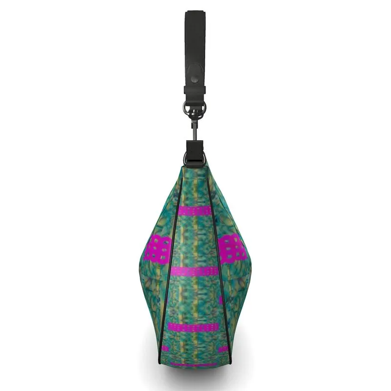 Leather Curve Hobo Bag (Chain Collection) RJSTH@Fabric#9 RJSTHs2021 RJS