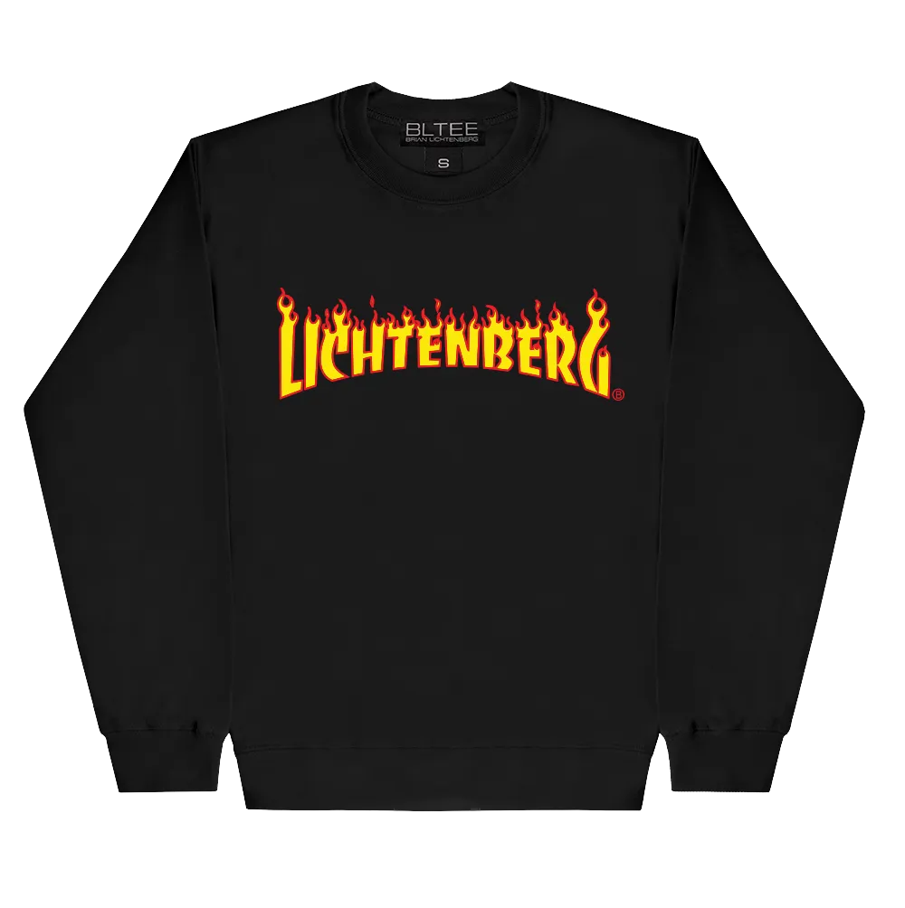 LICHTENBERG FLAMES SWEATSHIRT