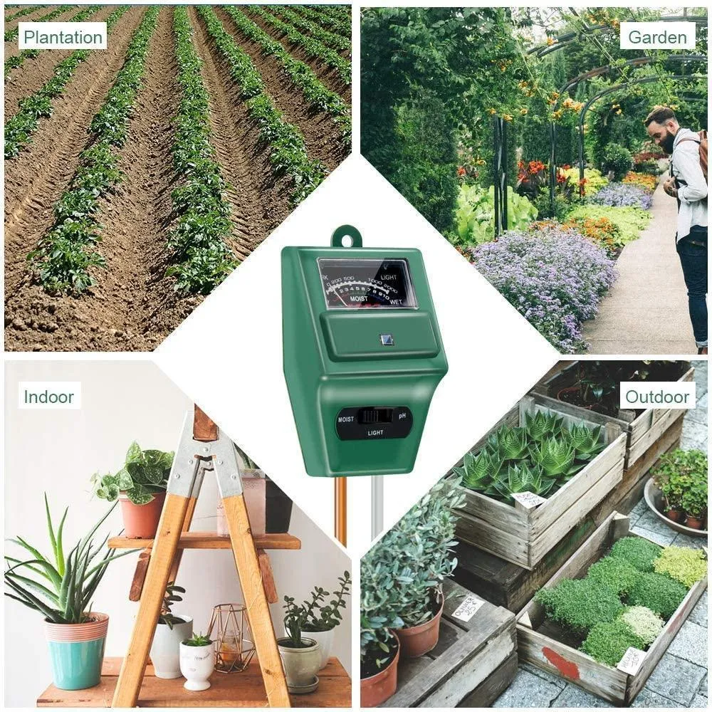 Limited Quantity 3in1 Soil Tester - Sunlight, pH level, Moisture