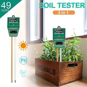 Limited Quantity 3in1 Soil Tester - Sunlight, pH level, Moisture
