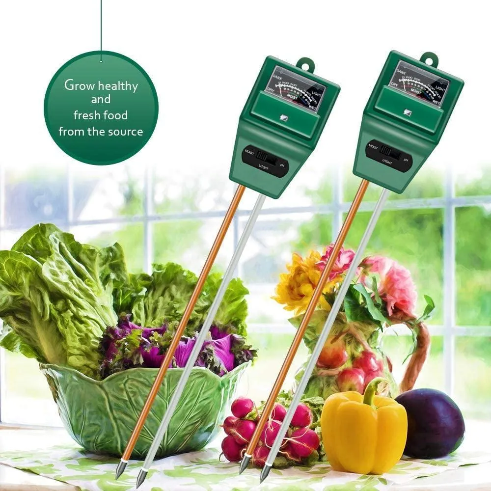 Limited Quantity 3in1 Soil Tester - Sunlight, pH level, Moisture