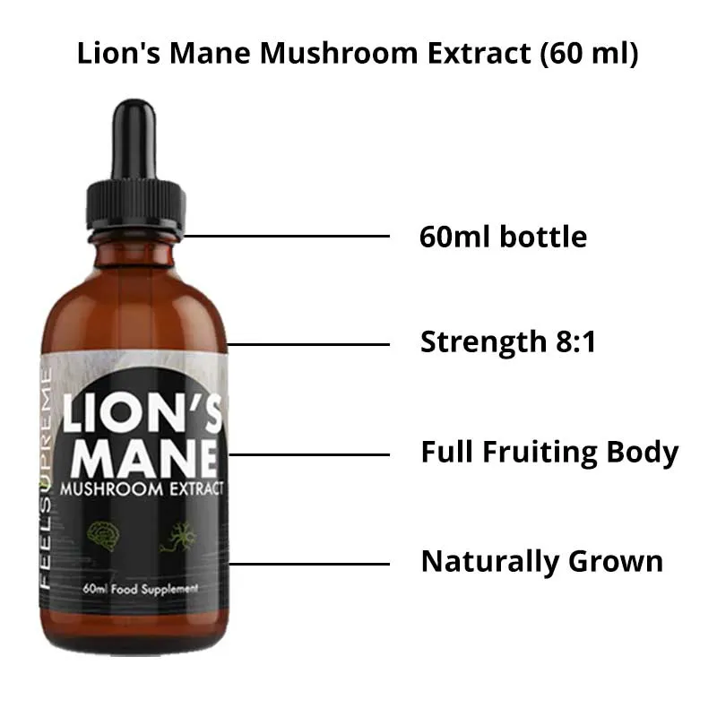 Lion's Mane Mushroom Extract (60 ml)