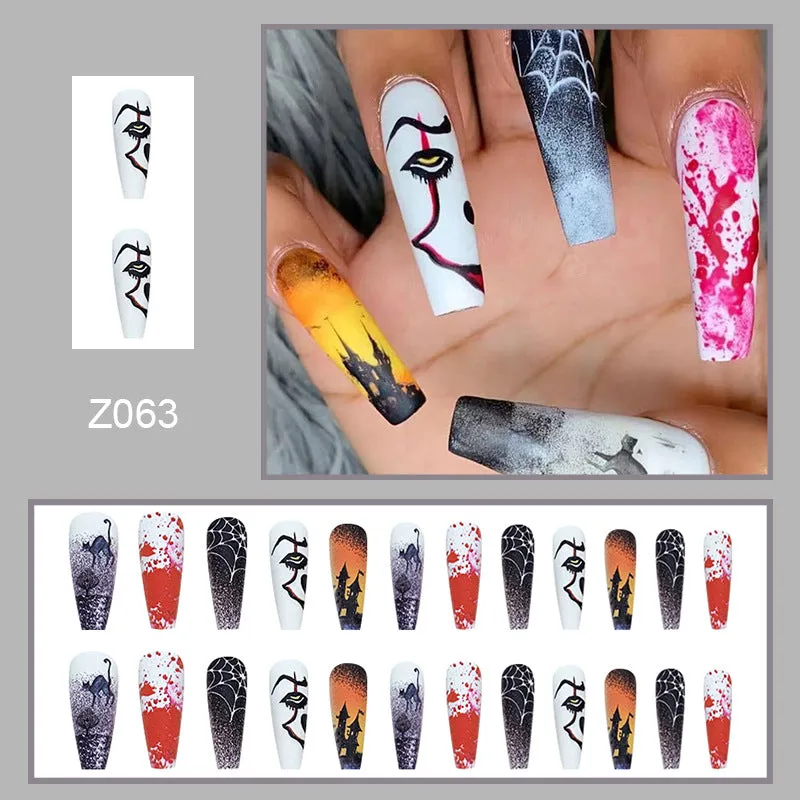 Long Coffin Colourful Helloween