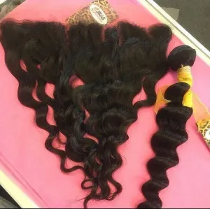 Loose Deep Wave| 13x4 HD Lace Frontal 12"-22"