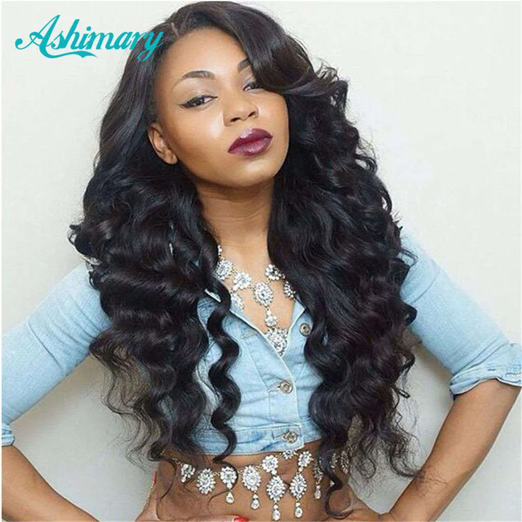 Loose Deep Wave Hair Bundles 9A 100% Human Hair Natural Color
