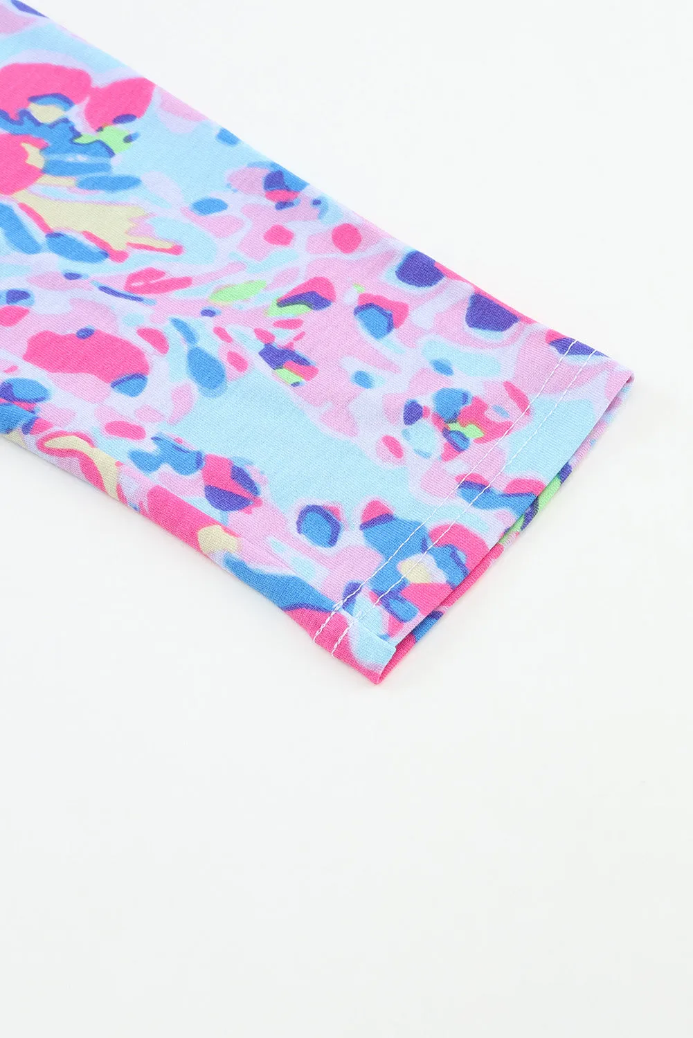 Loose Painted Floral Tee