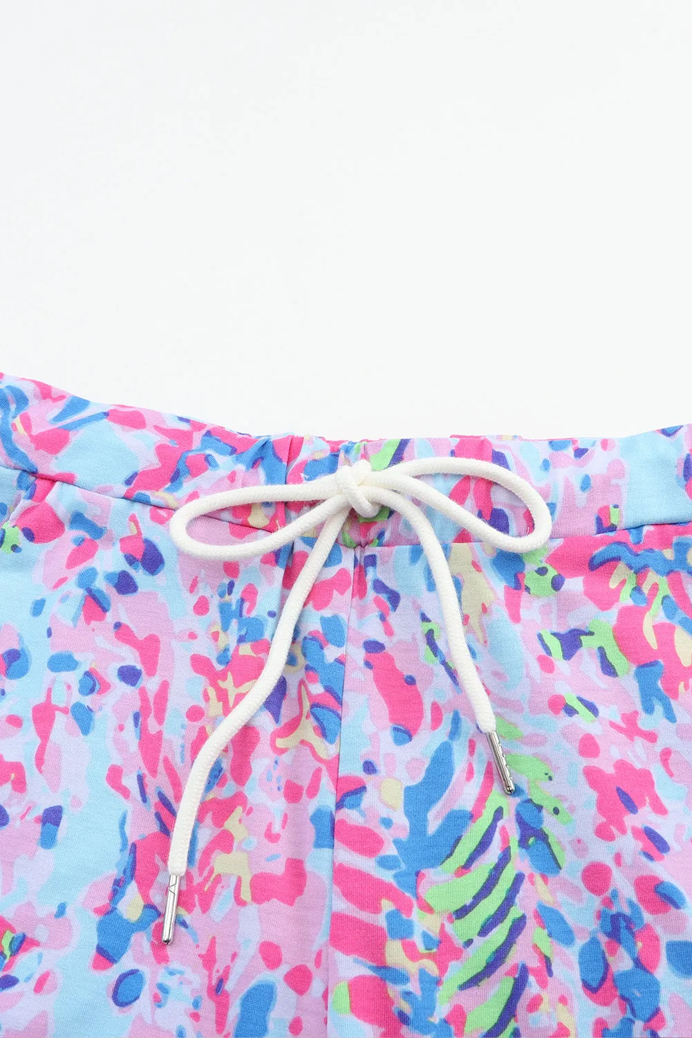 Loose Painted Floral Tee
