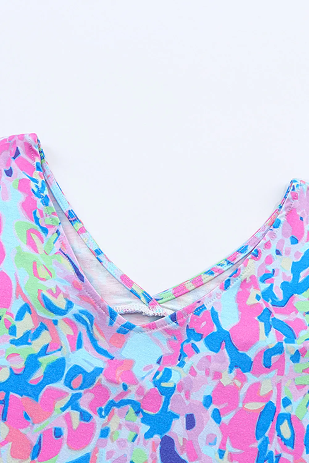 Loose Painted Floral Tee