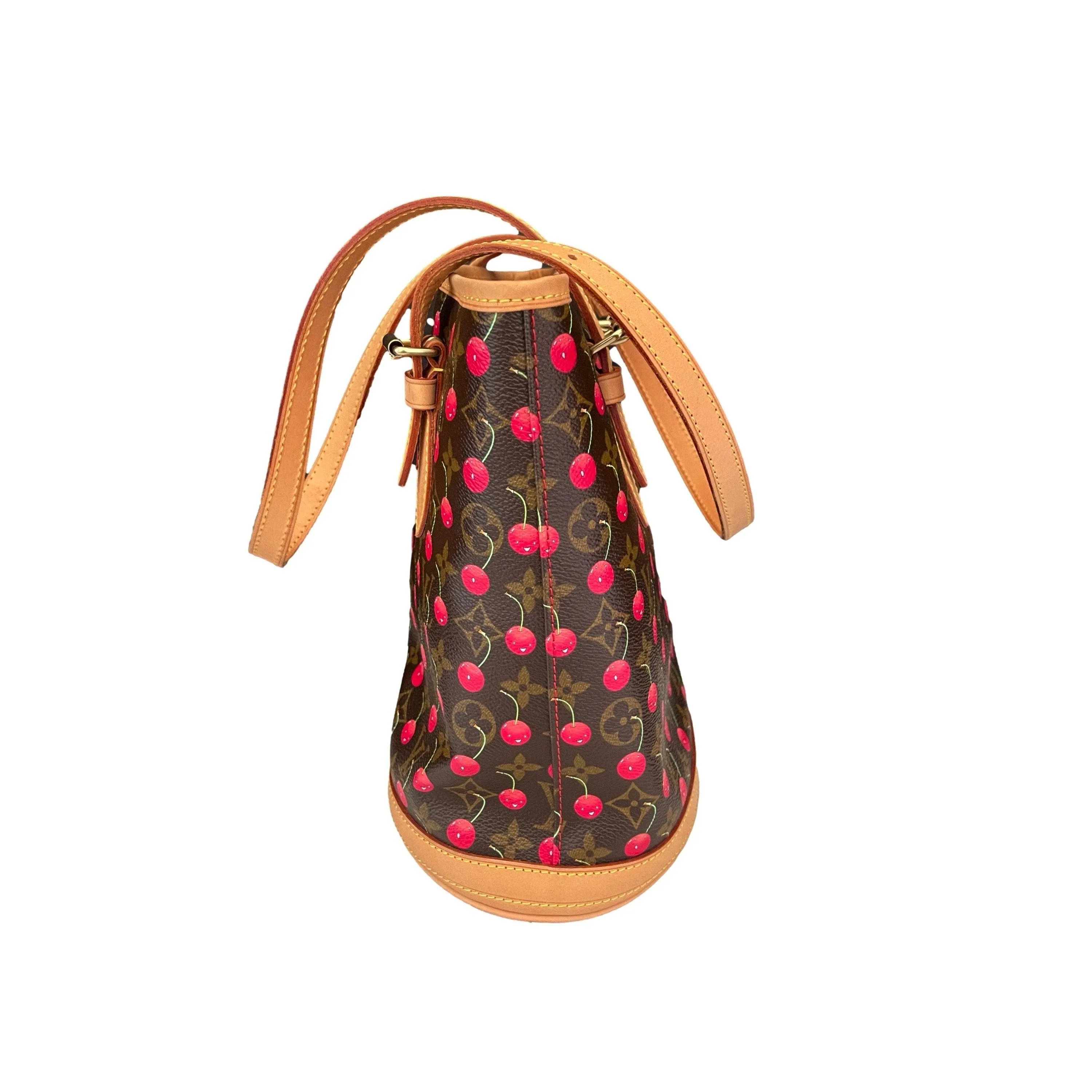 Louis Vuitton Brown Monogram Cherry Shoulder Bag