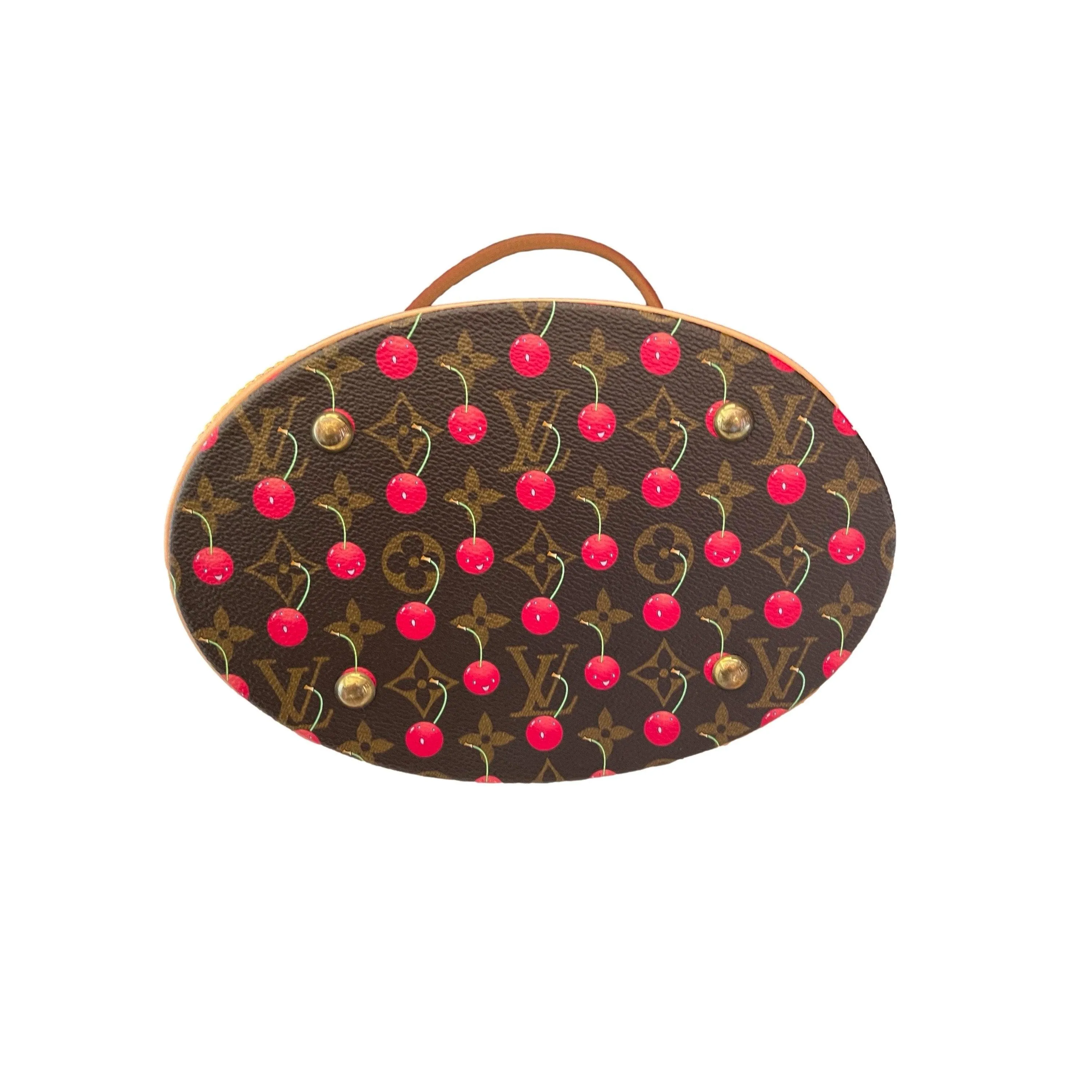 Louis Vuitton Brown Monogram Cherry Shoulder Bag