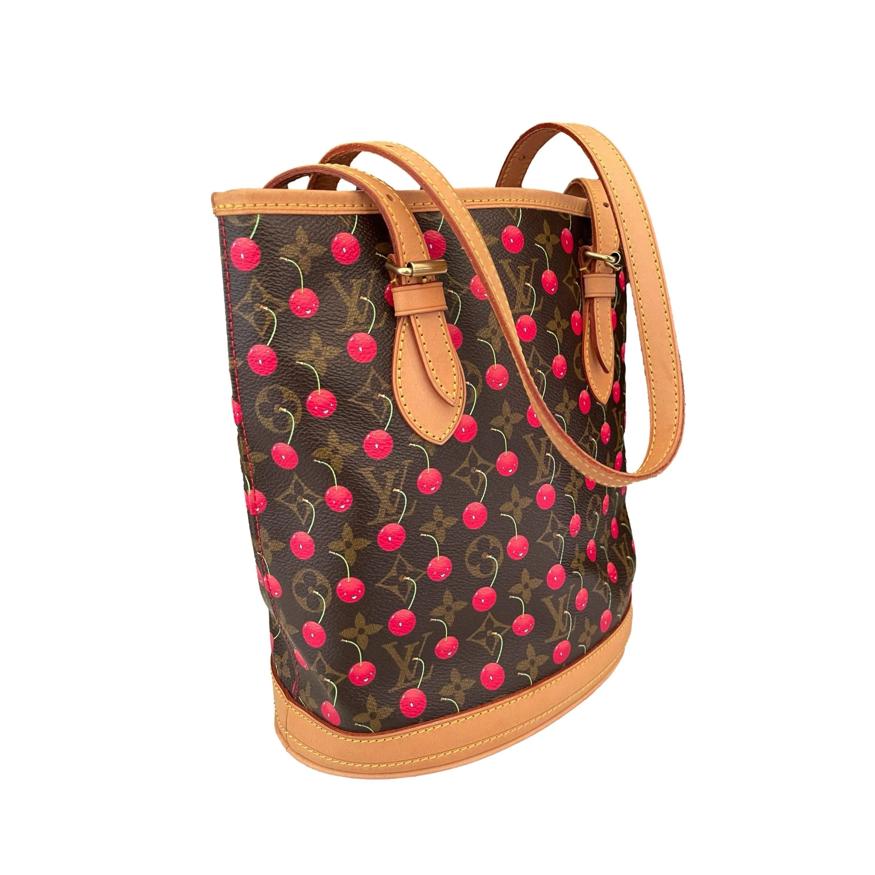 Louis Vuitton Brown Monogram Cherry Shoulder Bag