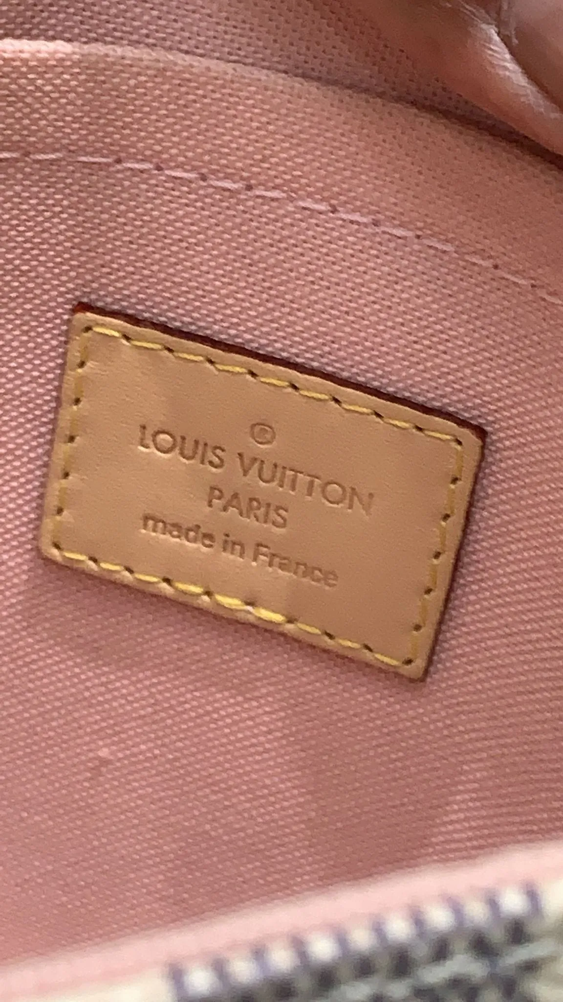 LOUIS VUITTON Croisette Damier Azur Shoulder Crossbody Bag White