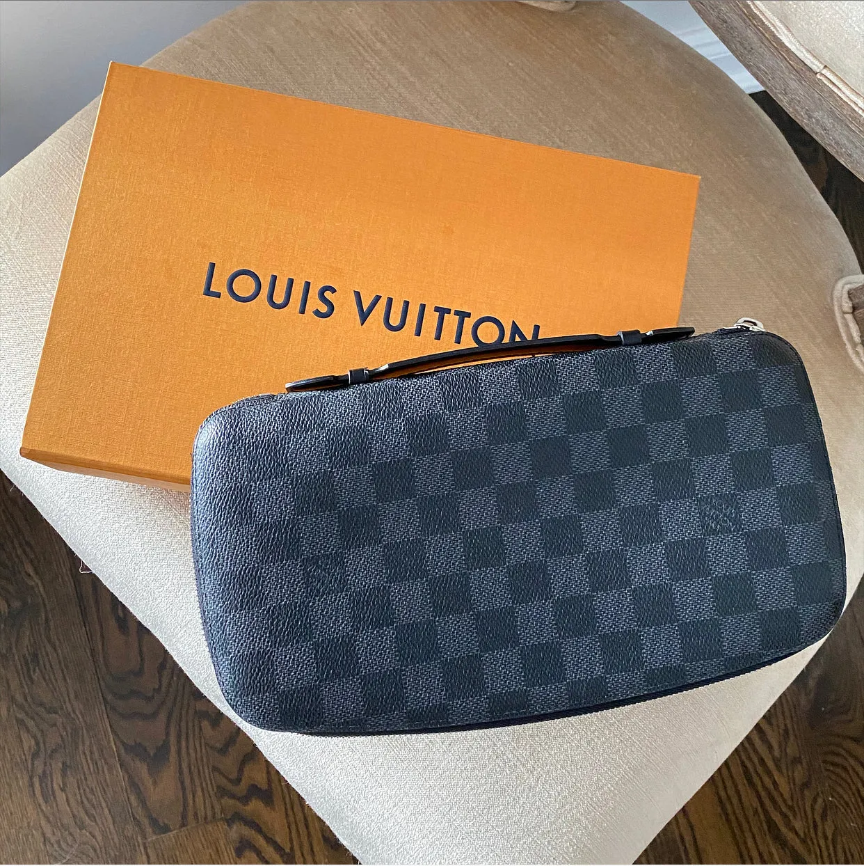 Louis Vuitton Damier Graphite XL Zippy Organizer Wallet