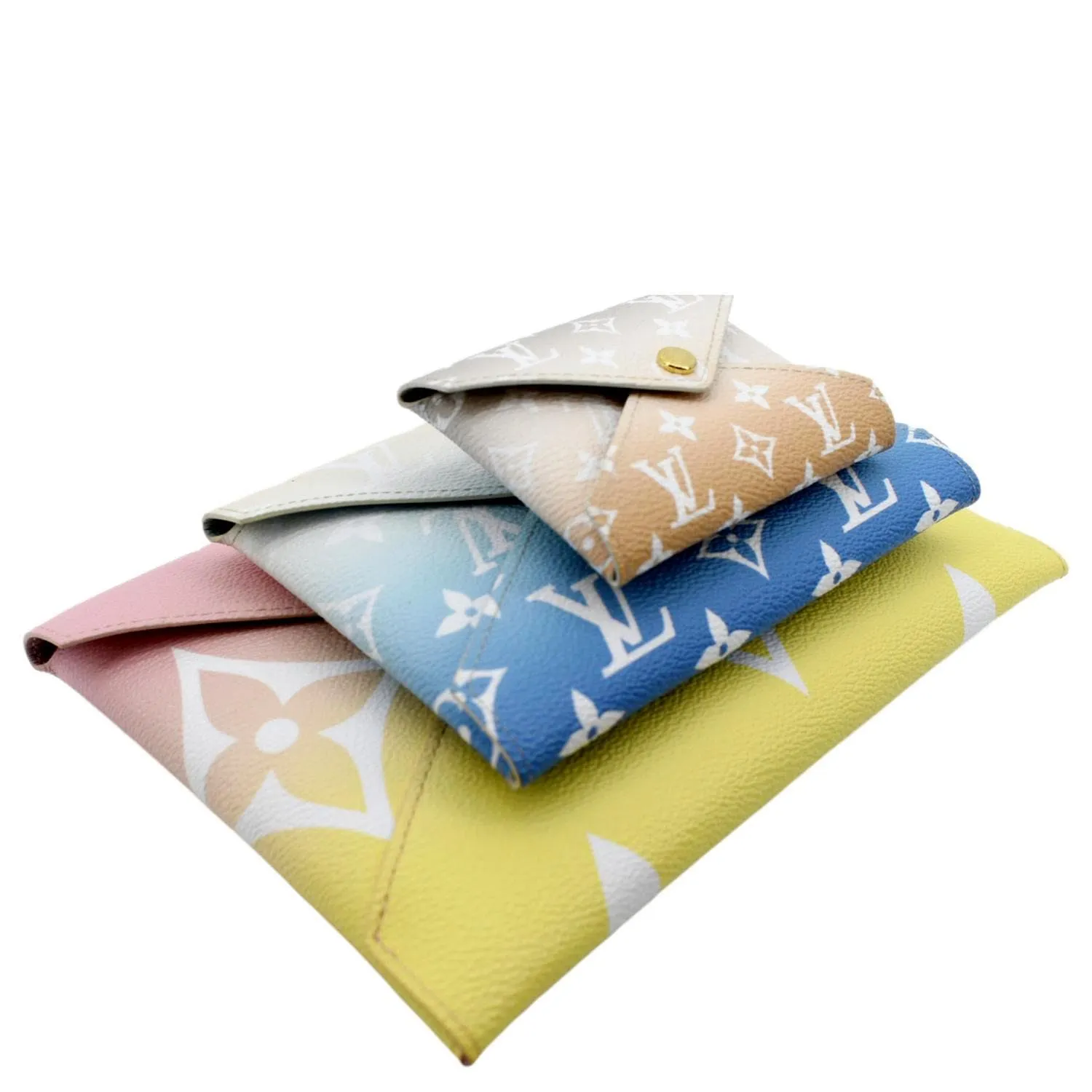 LOUIS VUITTON Giant Monogram Canvas By The Pool Kirigami Pochette Multicolor - Final Sale