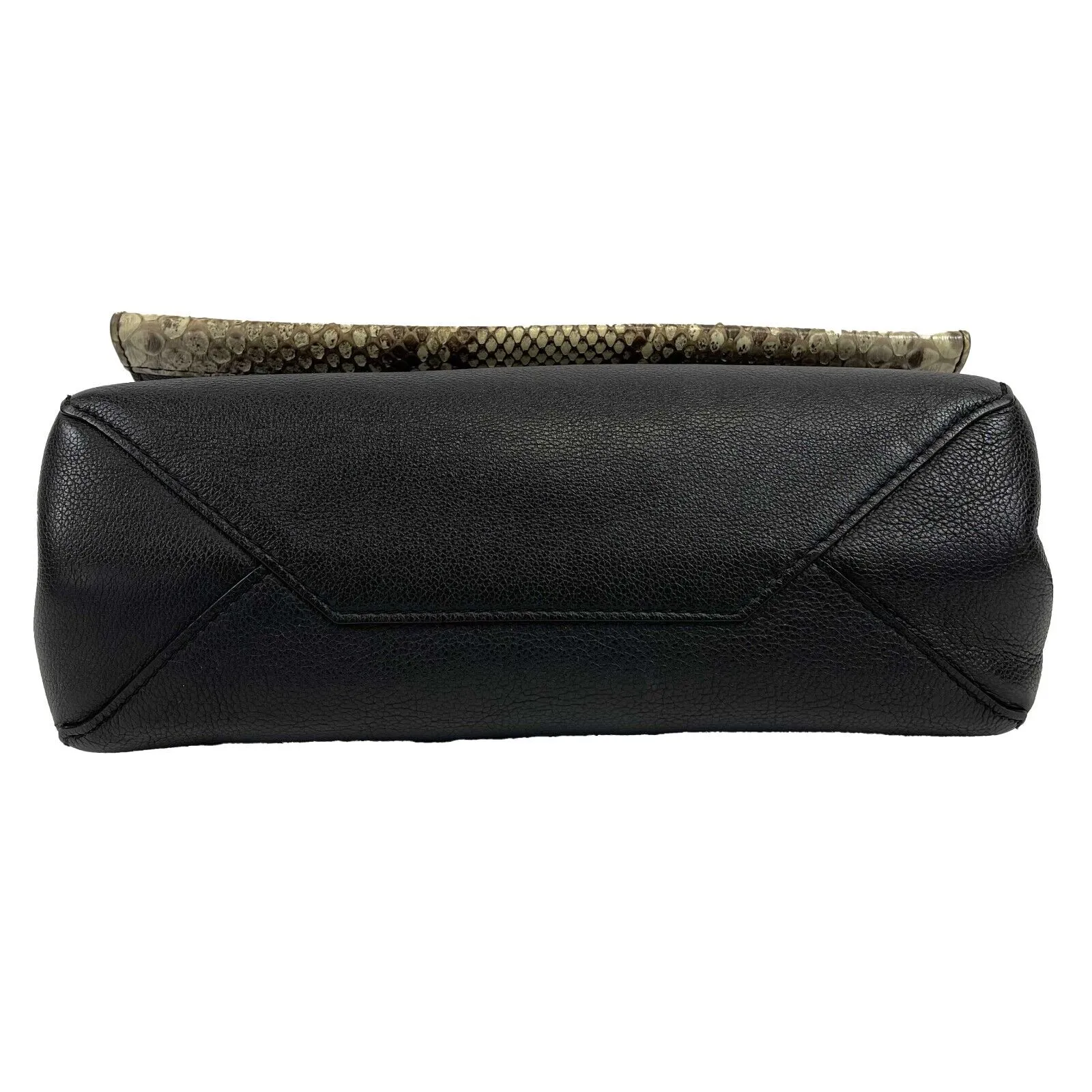 Louis Vuitton - Lockme II Handbag Leather with Python Top Handle / Shoulder Bag