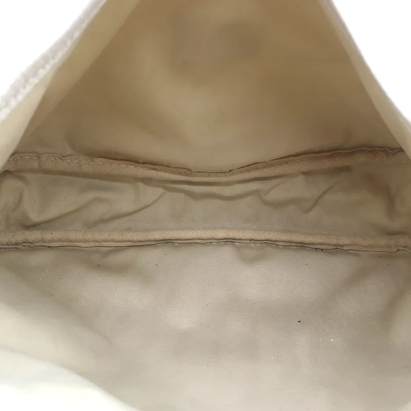 Louis Vuitton Mini Lin Saumur 30 Crossbody Bag Ecru Monogram Canvas