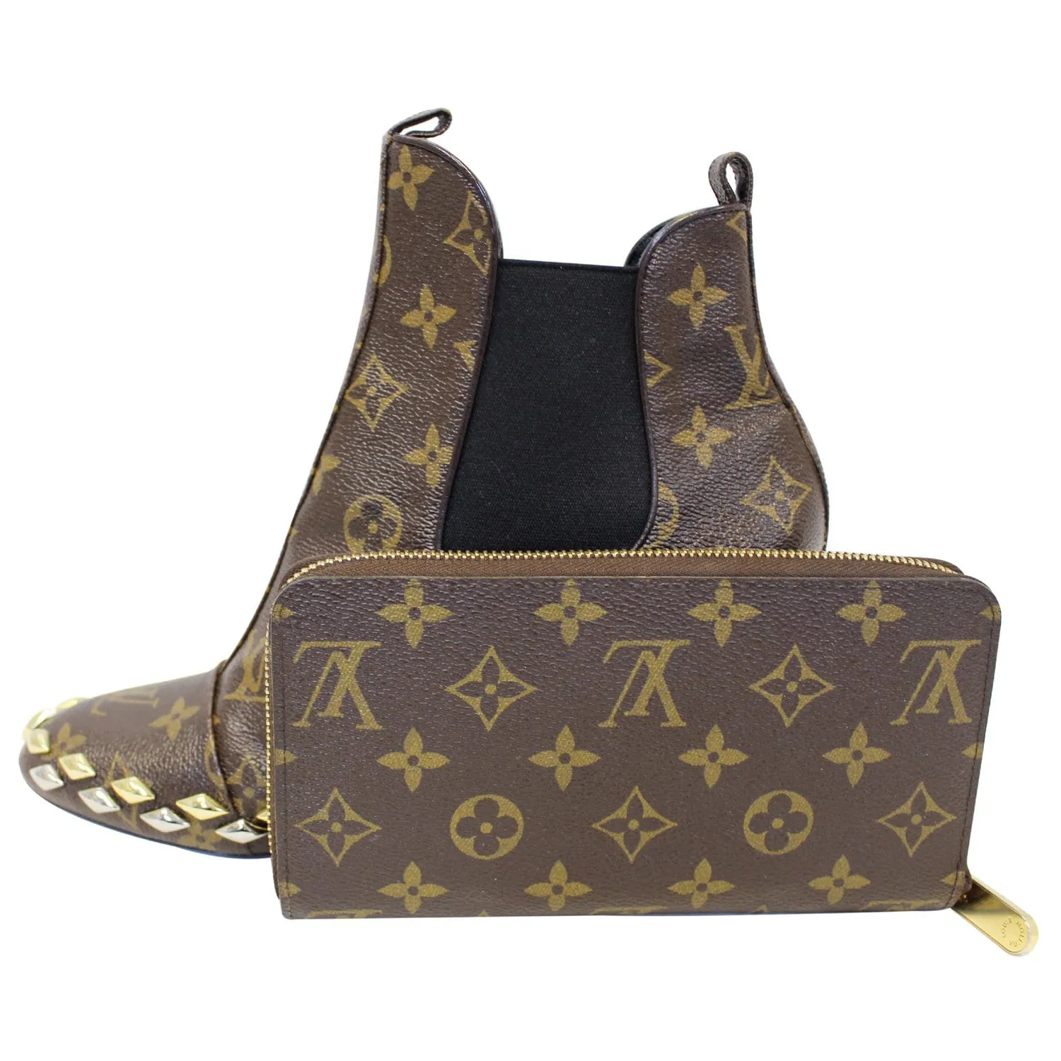 LOUIS VUITTON Monogram Canvas Zippy Long Wallet