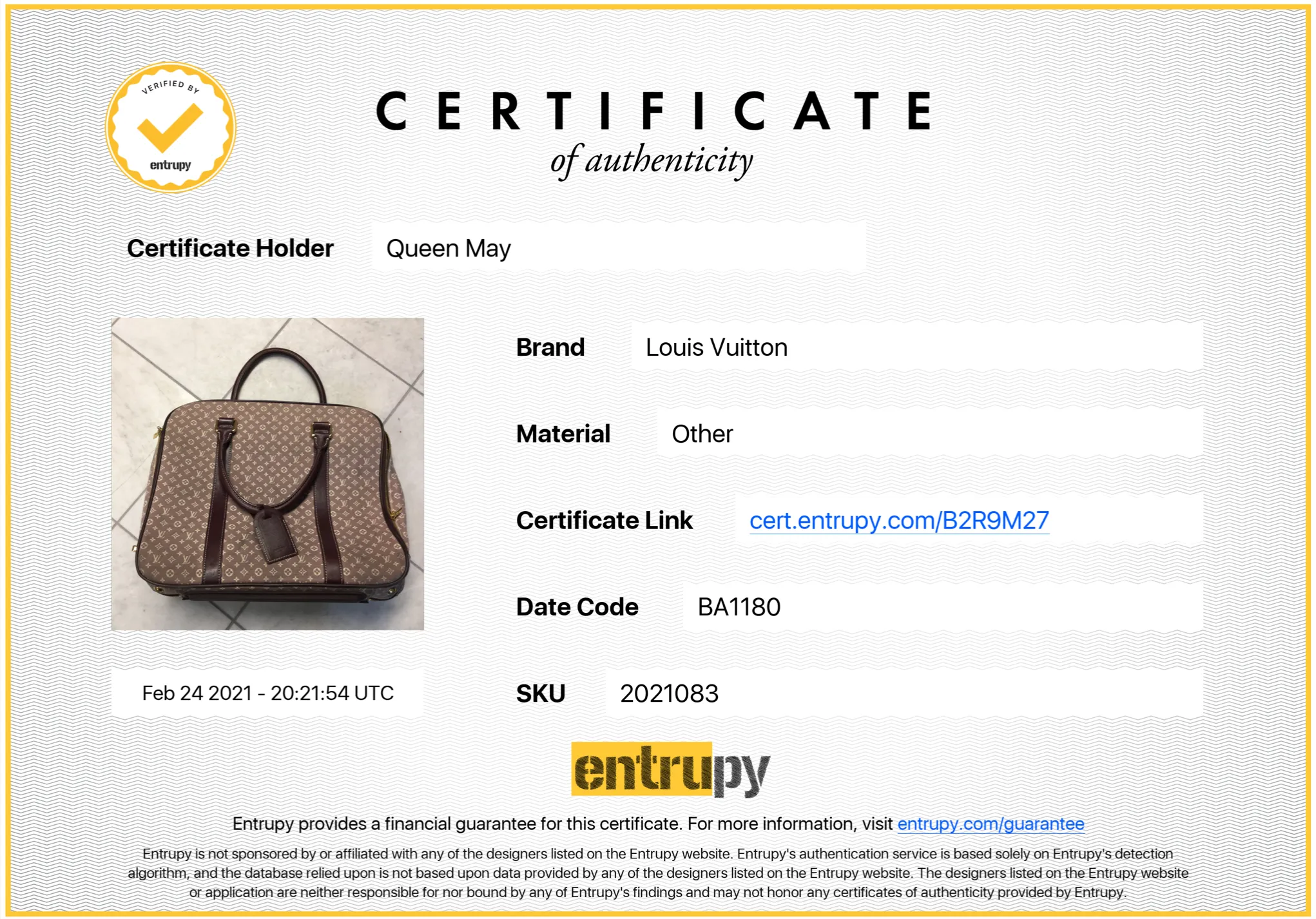 Louis Vuitton Monogram Idylle Epopee Rolling Suitcase Sepia