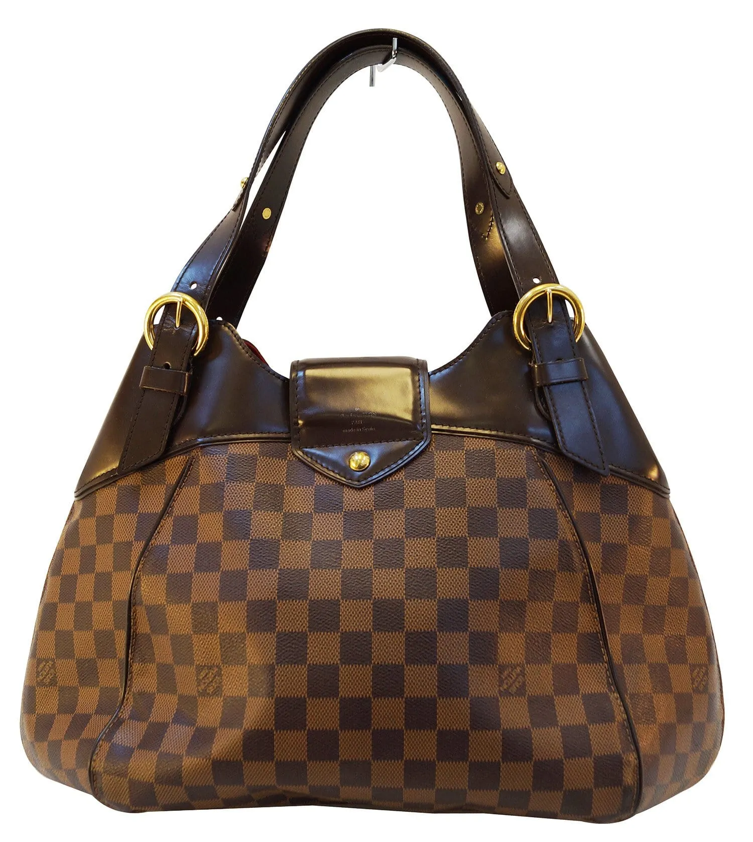 LOUIS VUITTON  Tote Damier Ebene Sistina Gm Shoulder Handbag